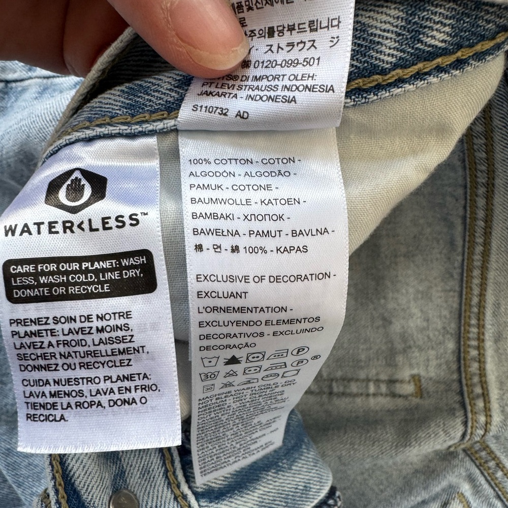 Levi’s Low Pro Straight Leg Jeans - Picture 4 of 6